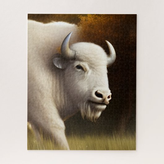 Mystic White Buffalo Legpuzzel (Verticaal)