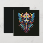 Mystic Winged Deity Kaart (Voorkant / Achterkant)