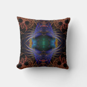 Mystic Wings Fractal Art Cushion Kussen