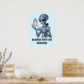 Mystical Alien Poster (Keuken)