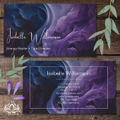 Mystical Amethyst Celestial Reiki Meditation Yoga Visitekaartje