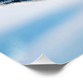 Mystical Arctic Wolf & Aurora Borealis Double Expo Perfect Poster (Hoek)