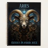 Mystical Aries Zodiac Planner (Devant)
