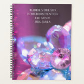 Mystical Blue Violet Bijoux École Classe (Devant)