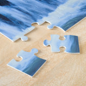 Mystical Blue Waterfall Legpuzzel (Zijkant)