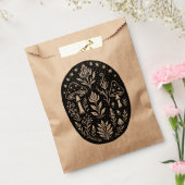 Mystical Boho Mushroom Design – Botanical Folk Art Bedankzakje (Gezegeld)