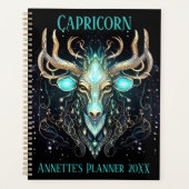Mystical Capricorn Zodiac Artwork  (Devant)