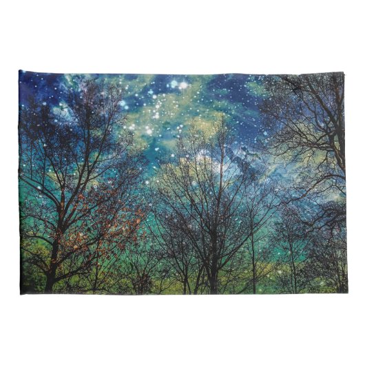 Mystical Celestial Forest Kussensloop (Achterkant-Rechts)