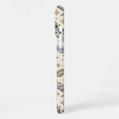 Mystical Celestial Moon Stars Pattern iPhone Hoesje (Linkerkant)