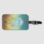 Mystical Chic Personalized Dreamweaver Bagagelabel (Voorkant (horizontaal))
