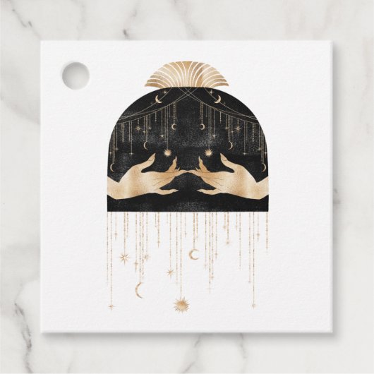 Mystical Cosmic Bedankjes Labels (Voorkant)