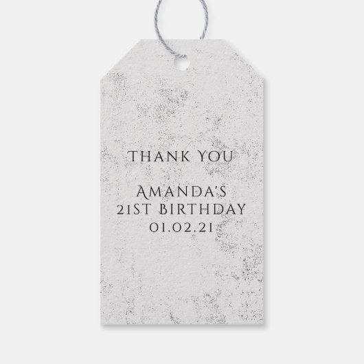 Mystical Cosmic Cadeaulabel (Achterkant)