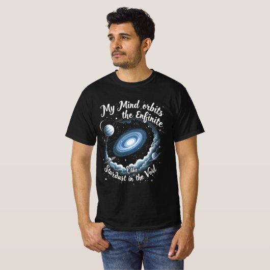 Mystical Cosmic Mind Space T-shirt (Voorkant volledig)