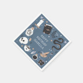 Mystical Crystal Fortune Teller Birthday Party Servet (Hoek)