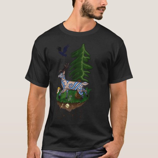 Mystical Deer T-shirt (Voorkant)