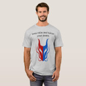 Mystical Dragoon Fantasy T-shirt (Voorkant volledig)