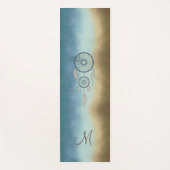 Mystical Dream Catcher Monogram Yoga Mat (Voorkant)