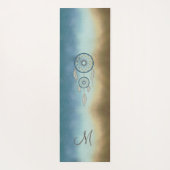 Mystical Dream Catcher Monogram Yoga Mat (Achterkant)