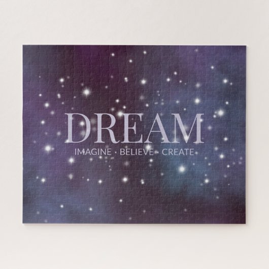 Mystical Dream Dusty Violet Legpuzzel (Horizontaal)