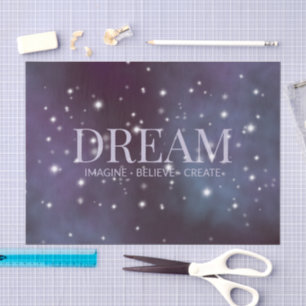 Mystical Dream Dusty Violet Tissuepapier