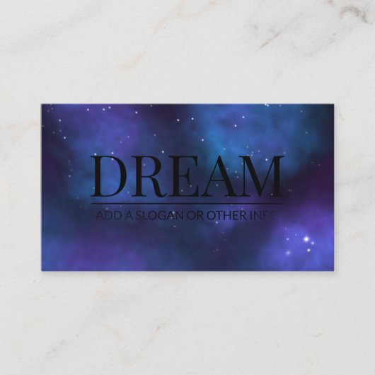 Mystical Dream Starlight Visitekaartje (Voorkant)