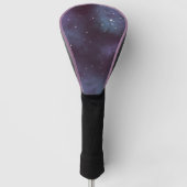 Mystical Dusty Violet Galaxy Golfheadcover (Voorkant)