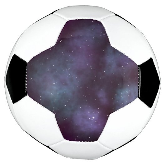 Mystical Dusty Violet Galaxy Voetbal (Gedraaid)