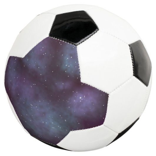 Mystical Dusty Violet Galaxy Voetbal (Drie kwart)