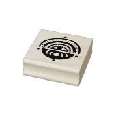 Mystical Eye Magical Elegant Geometric Boho Rubberstempel (Stempel)