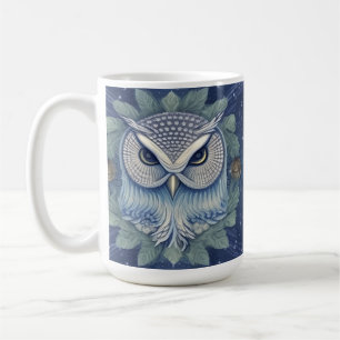 Mystical Fantasy Forest Owl Koffiemok