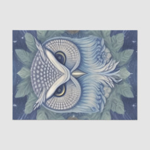 Mystical Fantasy Forest Owl Tissuepapier