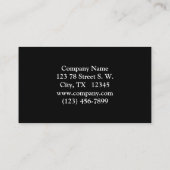 Mystical Fantasy Forest Owl Visitekaartje (Achterkant)