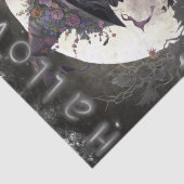 Mystical Floral Witch Tissuepapier (Detail)