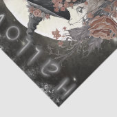 Mystical Floral Witch Tissuepapier (Detail)