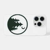 mystical forest  nature adventure  camping card (Verso Horizontal)