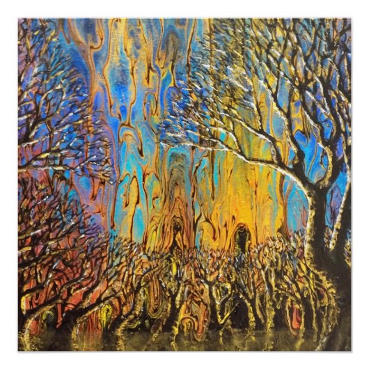 Mystical Forest poster Perfect Poster (Voorkant)