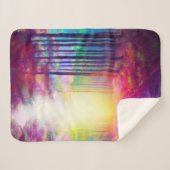 Mystical Forest Sherpa Blanket Deken (Voorkant (horizontaal))
