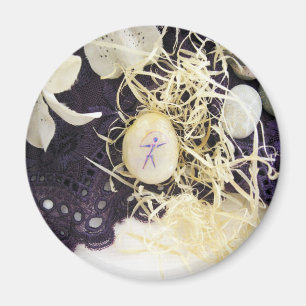 Mystical Gelukkig fridge magnet Magneet