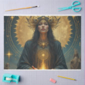 Mystical Golden Goddess Tissuepapier (Craft)