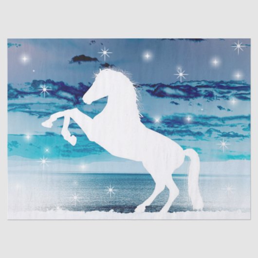 Mystical Horse Tissuepapier (Voorkant)
