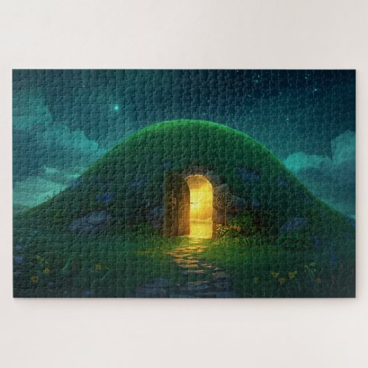 Mystical Irish Fairy Mound Jigsaw Puzzle Legpuzzel (Horizontaal)