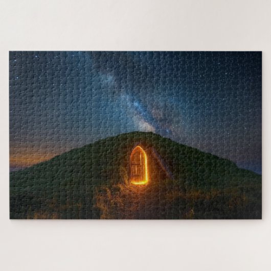 Mystical Irish Fairy Mound Jigsaw Puzzle Legpuzzel (Horizontaal)