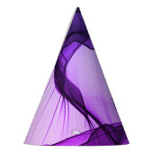 Mystical Layer of Chiffon Scarves Plum Feesthoedjes (Links)