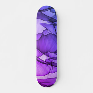 Mystical Layer of Plum Skateboard