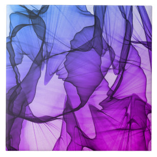 Mystical Layer of Plum Tegeltje
