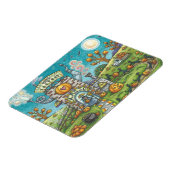 Mystical Magic Pie Factory HALLOWEEN Magnet Magneet (Linkerzijde)