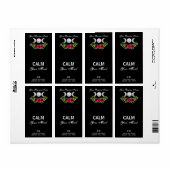 Mystical Moon Black Box Labels (Full Sheet)