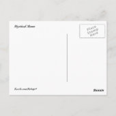 Mystical Moon Briefkaart (Achterkant)