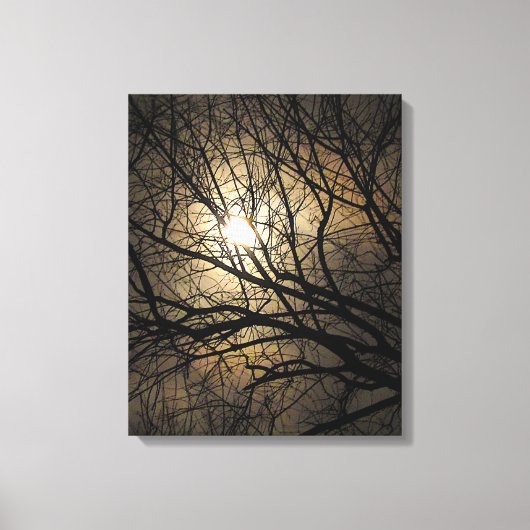 Mystical Moon Canvas Afdruk (Voorkant)