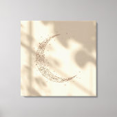 Mystical Moon Wall Art | Celestial Night Sky  Canvas Afdruk (Voorkant)